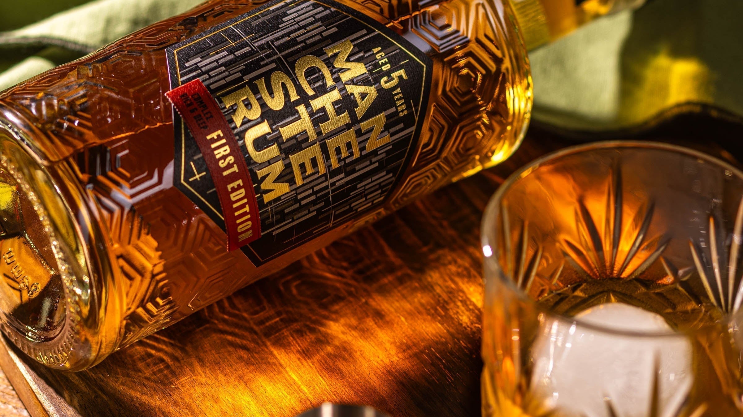 Manchester Rum - a beautiful design with Manchester within every detail