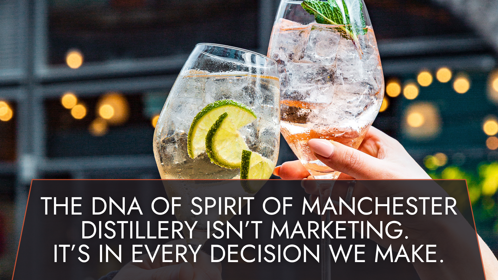 The DNA of Spirit of Manchester Distillery Isn’t Marketing. It’s in Every Decision We Make.