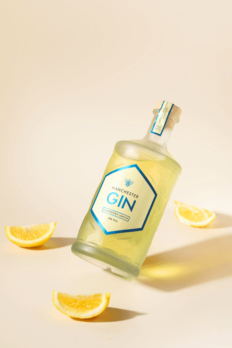 Manchester Gin Neapolitan Lemon - The Spirit of Manchester Distillery