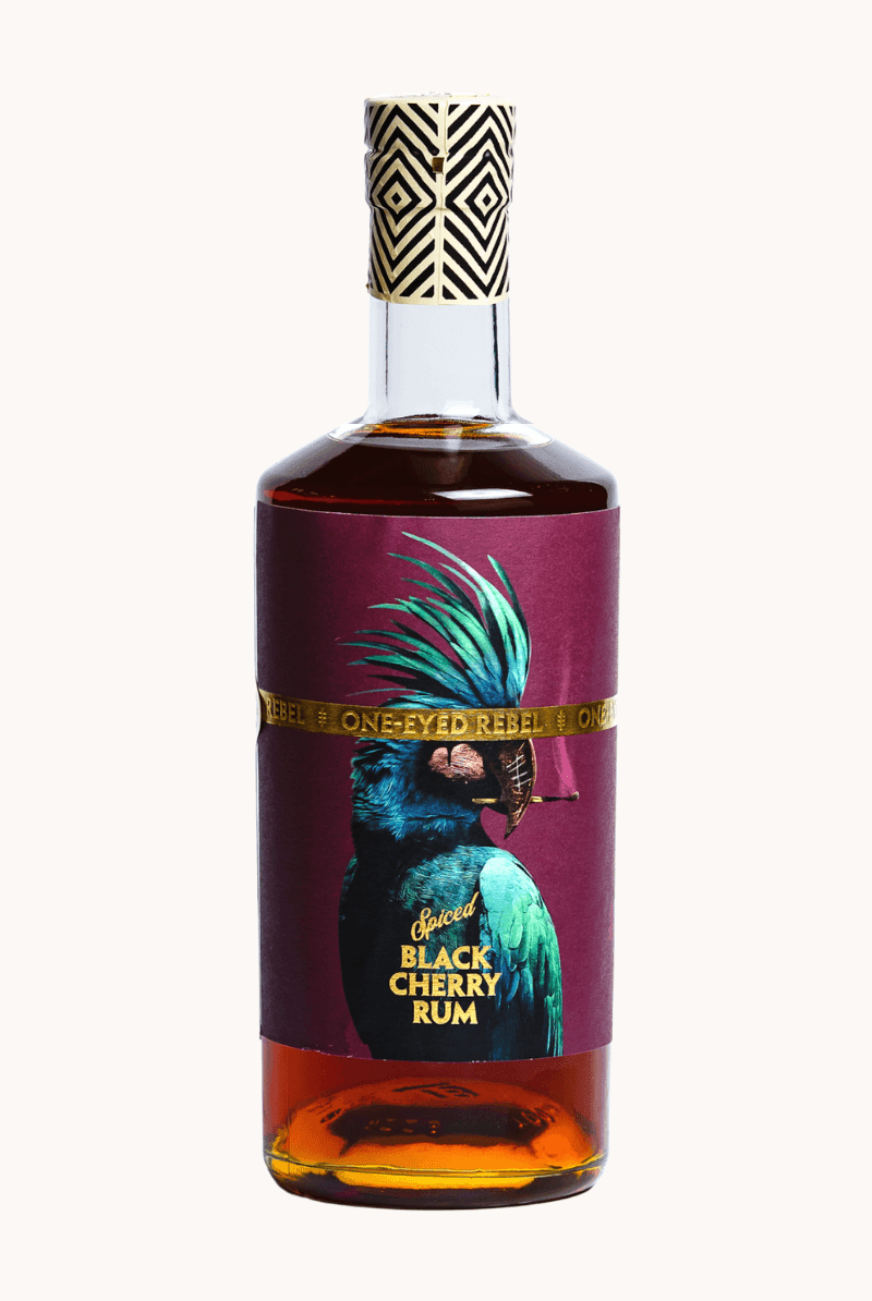 One-Eyed Rebel Spiced Rum - Black Cherry - The Spirit of Manchester Distillery