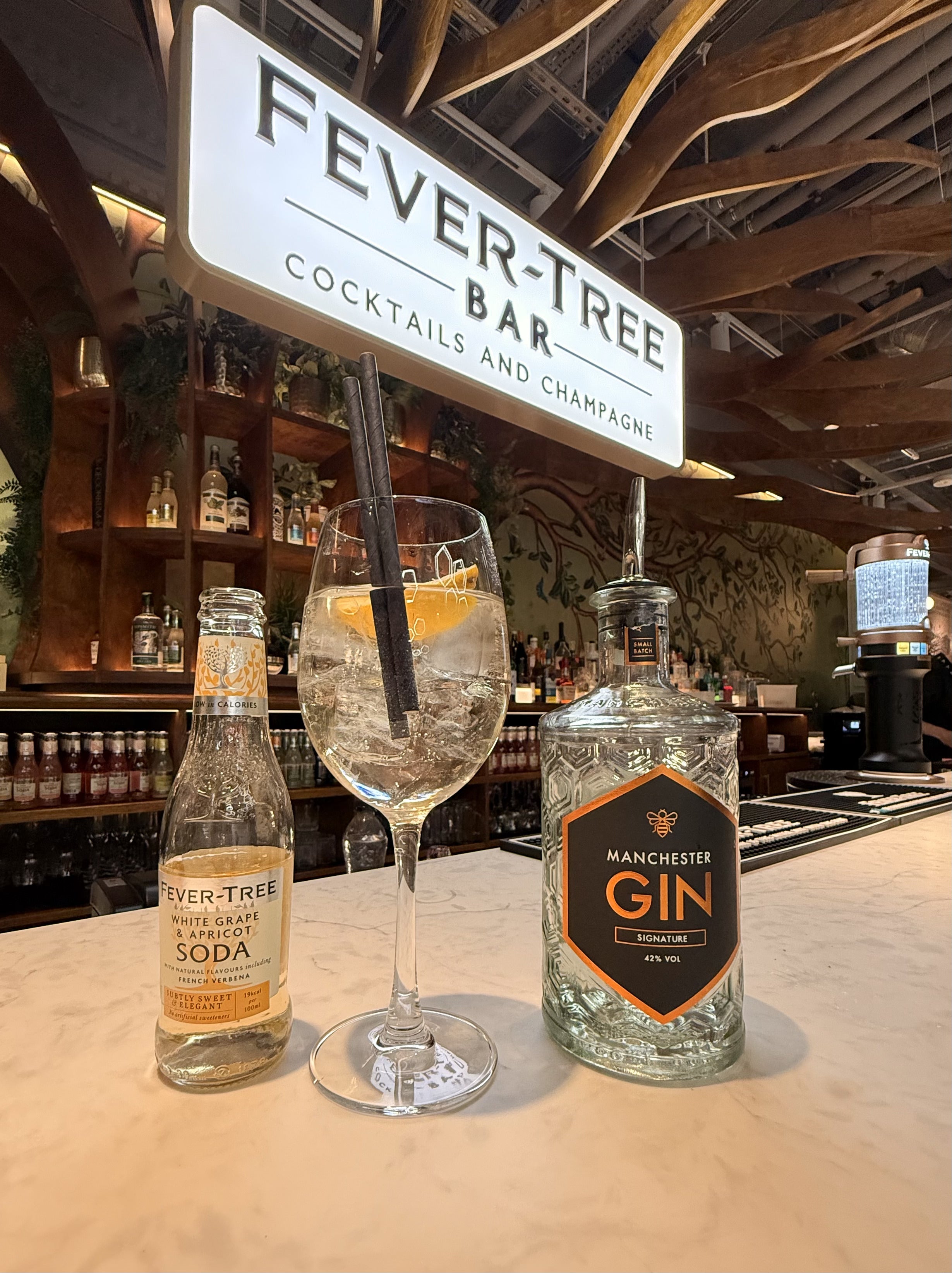 Discover Manchester Gin at Fever-Tree's Spectacular New Terminal 2 Bar