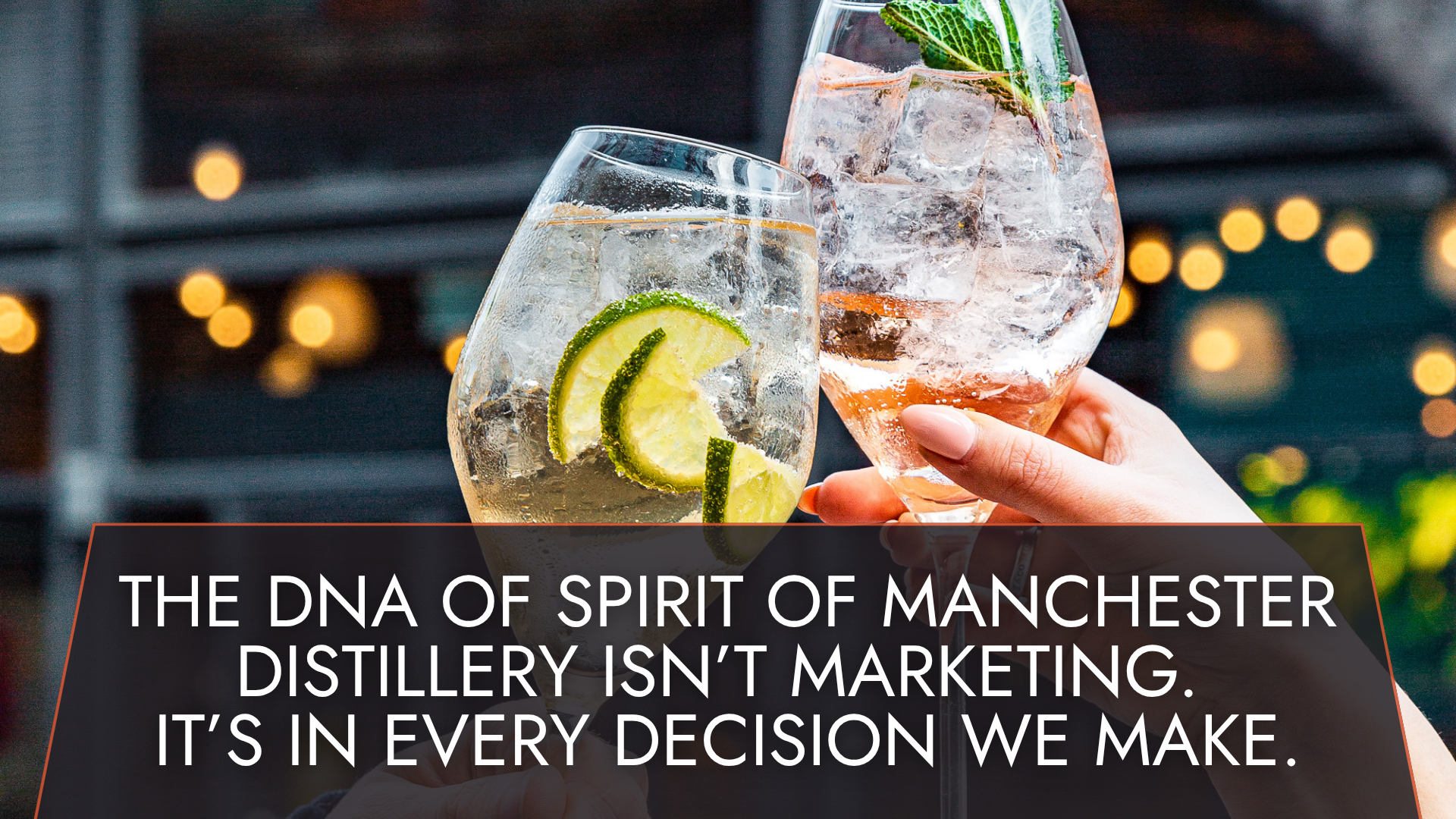 The DNA of Spirit of Manchester Distillery Isn’t Marketing. It’s in Every Decision We Make.