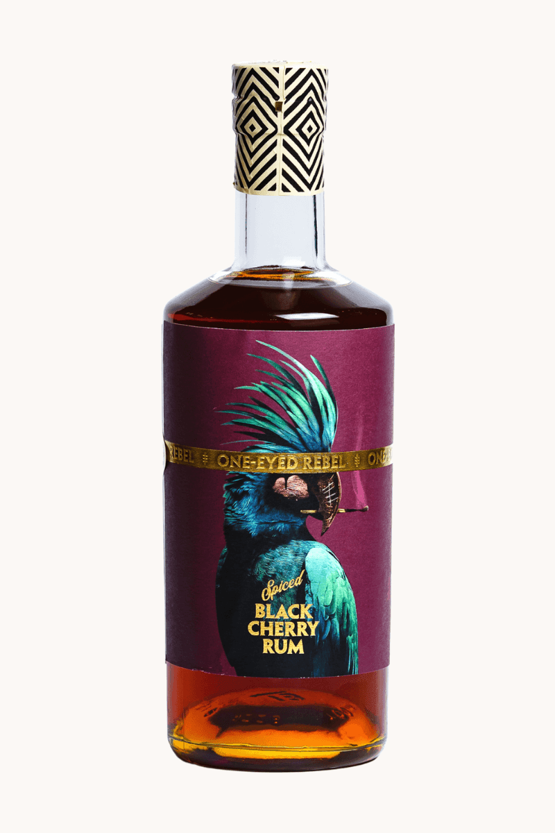 One-Eyed Rebel Spiced Rum - Black Cherry - The Spirit of Manchester Distillery