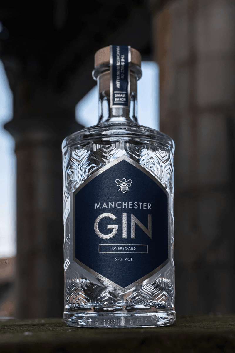 Manchester Gin - Overboard, Navy Strength Gin - The Spirit of Manchester Distillery
