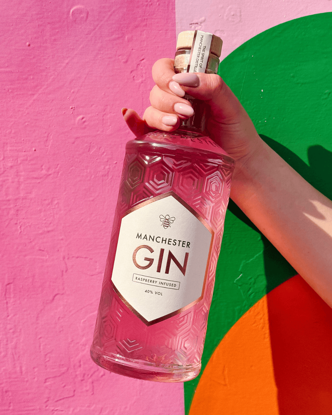 Manchester Gin - Raspberry Infused – The Spirit of Manchester Distillery